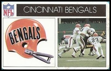 1976 Popsicle 5 Cincinnati Bengals